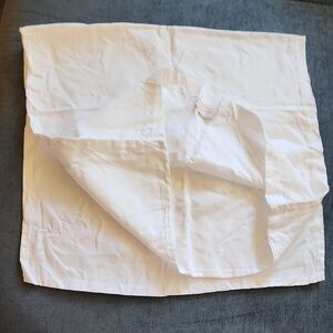 Made In Italy 100% White Linen Pillowcase King Size 20.5"x37"